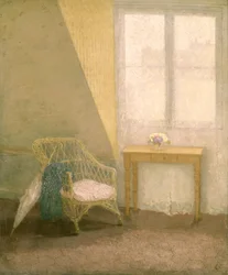 Un Rincón de la Habitación del Artista, París, c.1907-09
